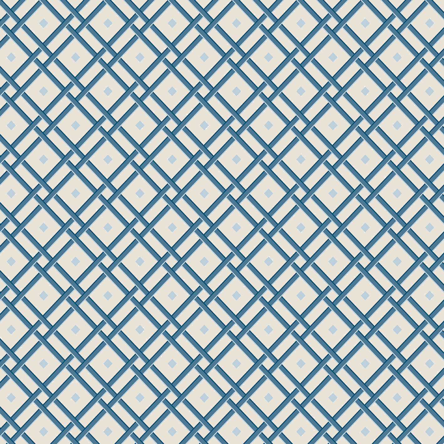 Stoke Lane Margaret Indigo Natural