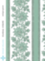 Indah Island Floral Stripe Antique Green