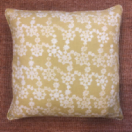 Moksha Mustard Green Cushion
