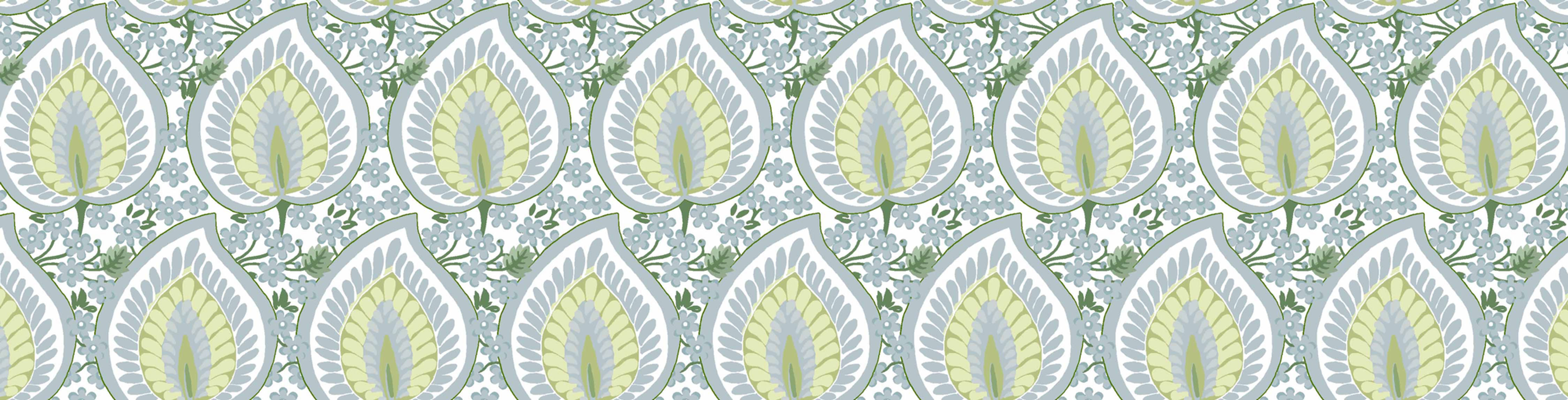 Betsy Textiles Little Philodendron Citron