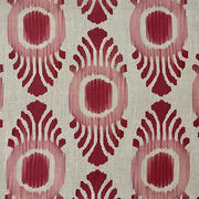 Ikat Mini Pink & Red Natural