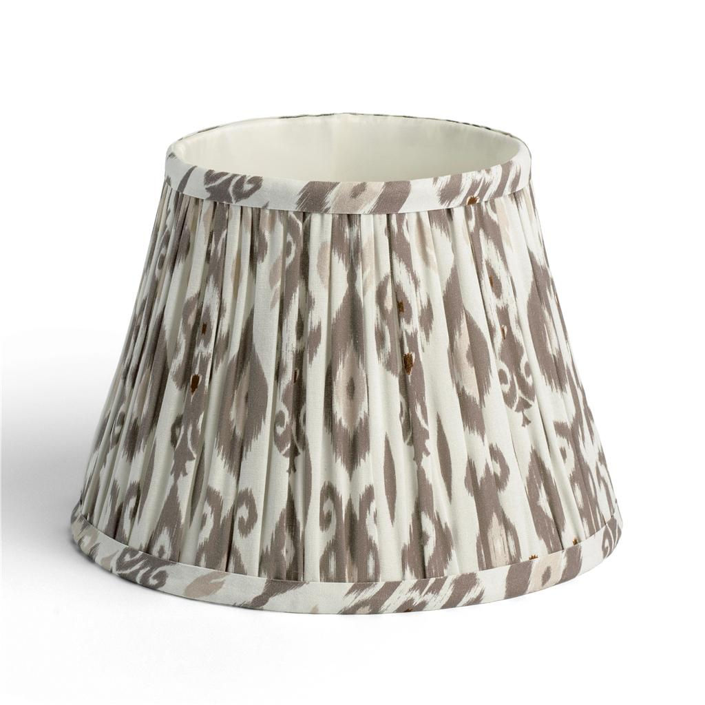 Empire Lampshade 25cm - Ikat Mink & Cappuccino