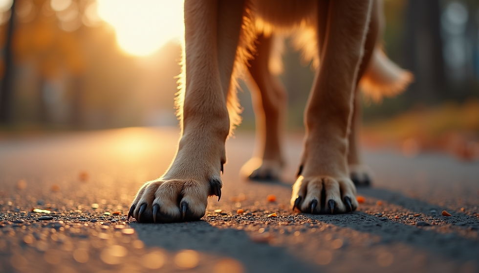 Dangers of Hot Pavement on Dogs' Paw Pads