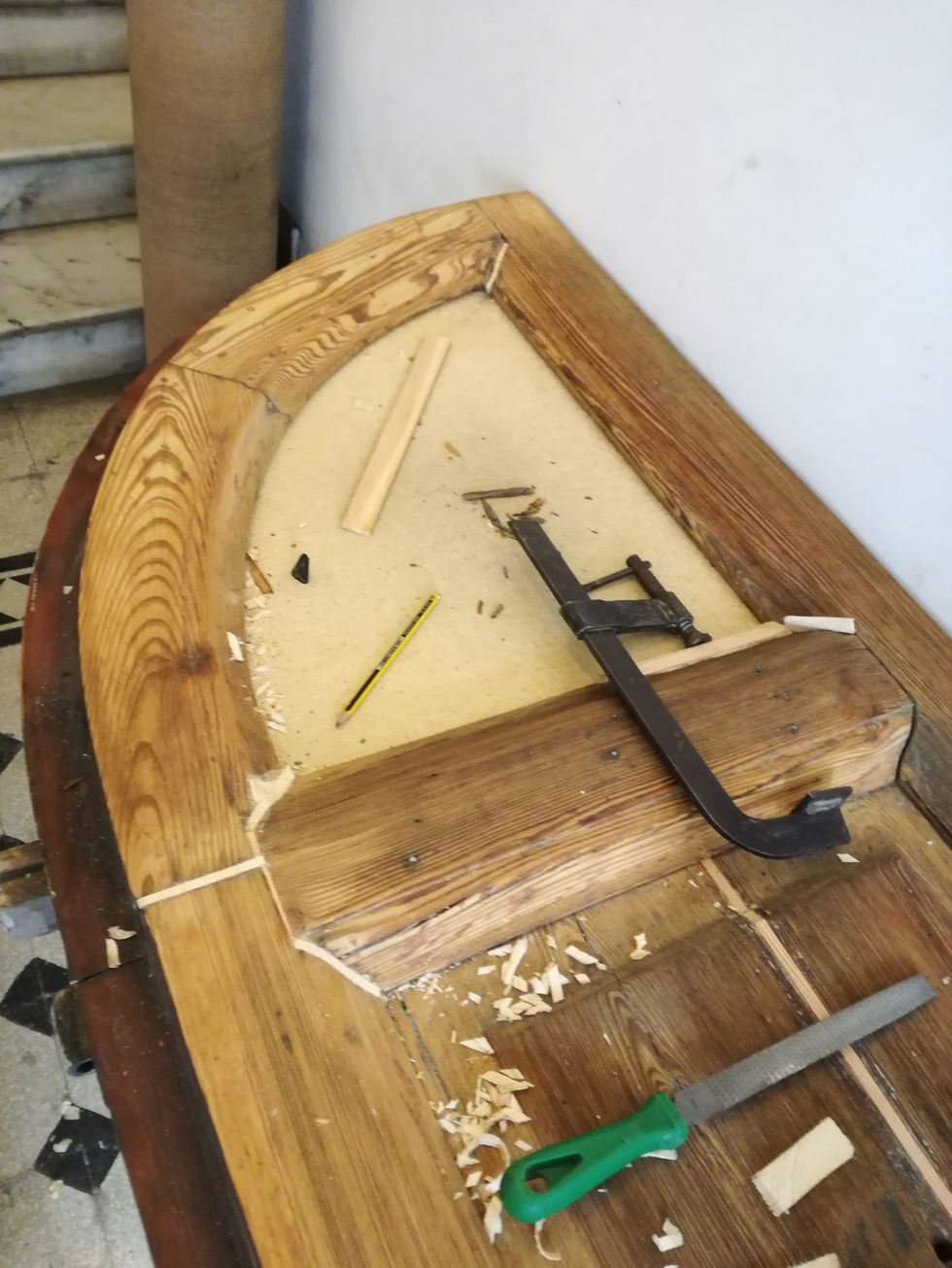 PORTONE IN FASE DI RESTAURO