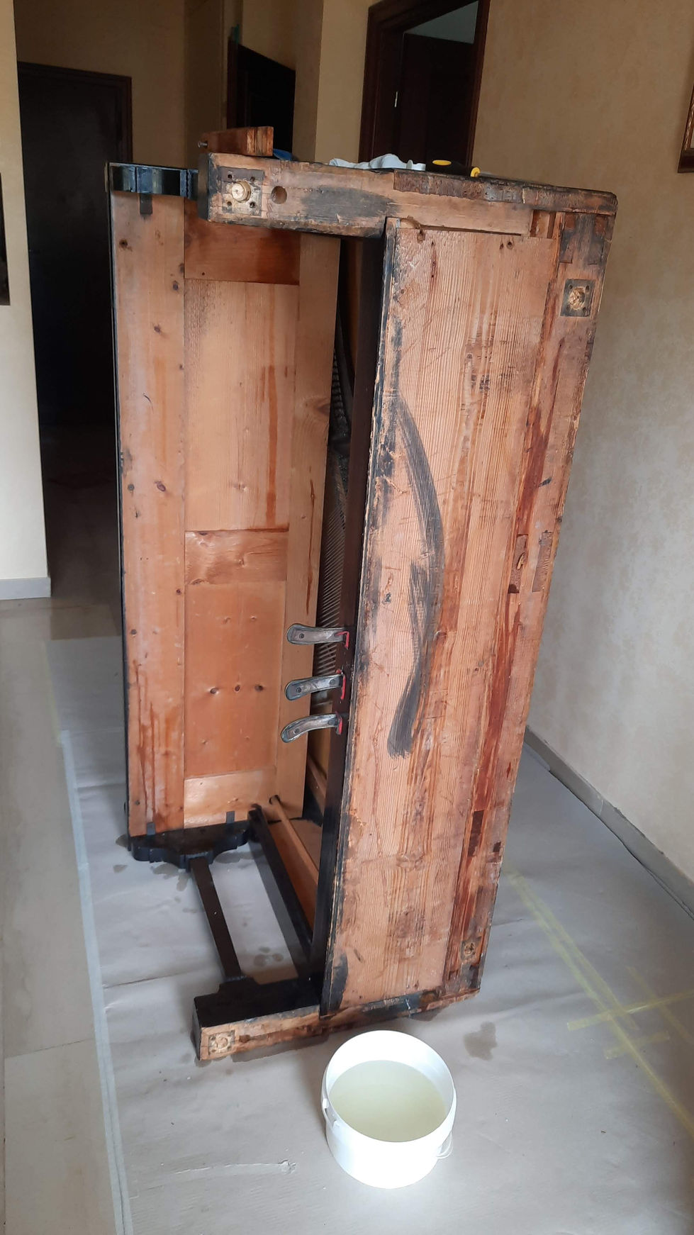 PIANOFORTE IN LAVORAZIONE