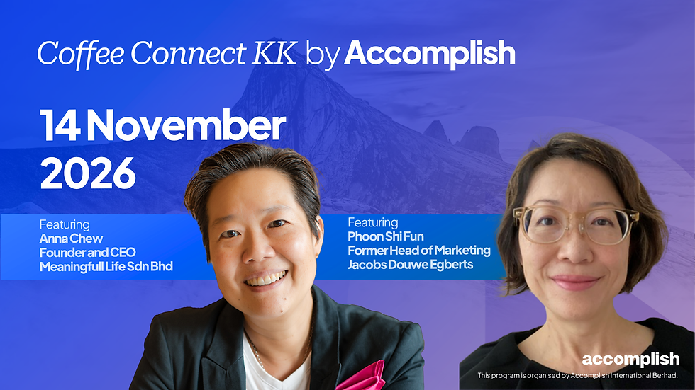 From Information to Action - Coffee Connect Kota Kinabalu