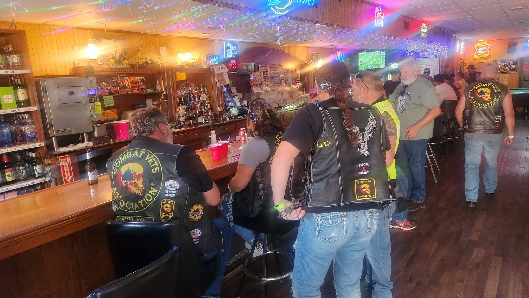 Veterans and riders at the 2026 Joint Forces Ride