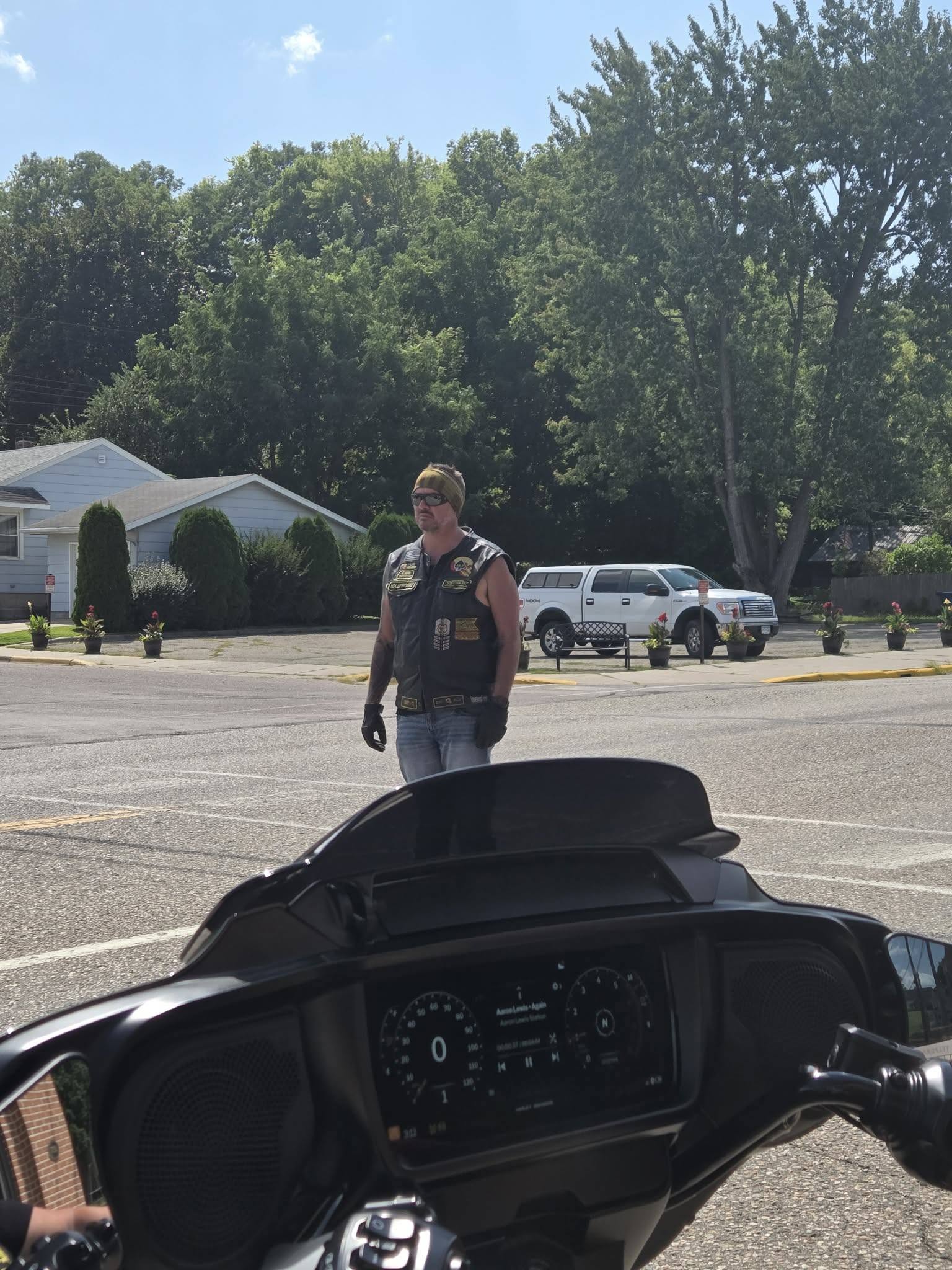 Veterans and riders at the 2026 Joint Forces Ride