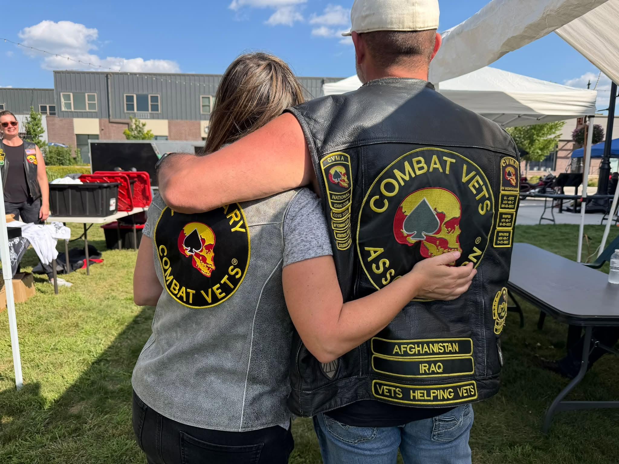 Veterans and riders at the 2026 Joint Forces Ride