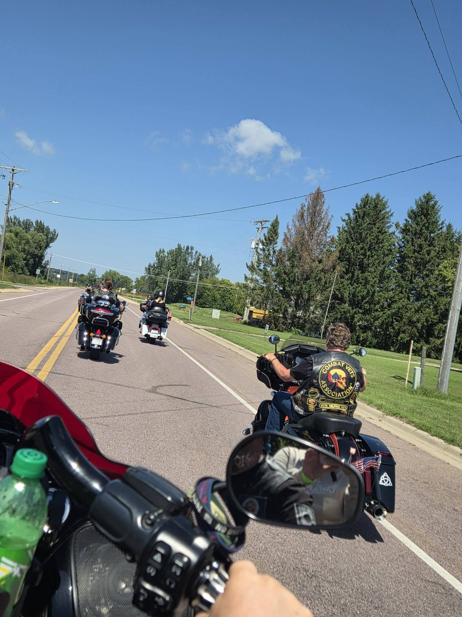 Veterans and riders at the 2026 Joint Forces Ride