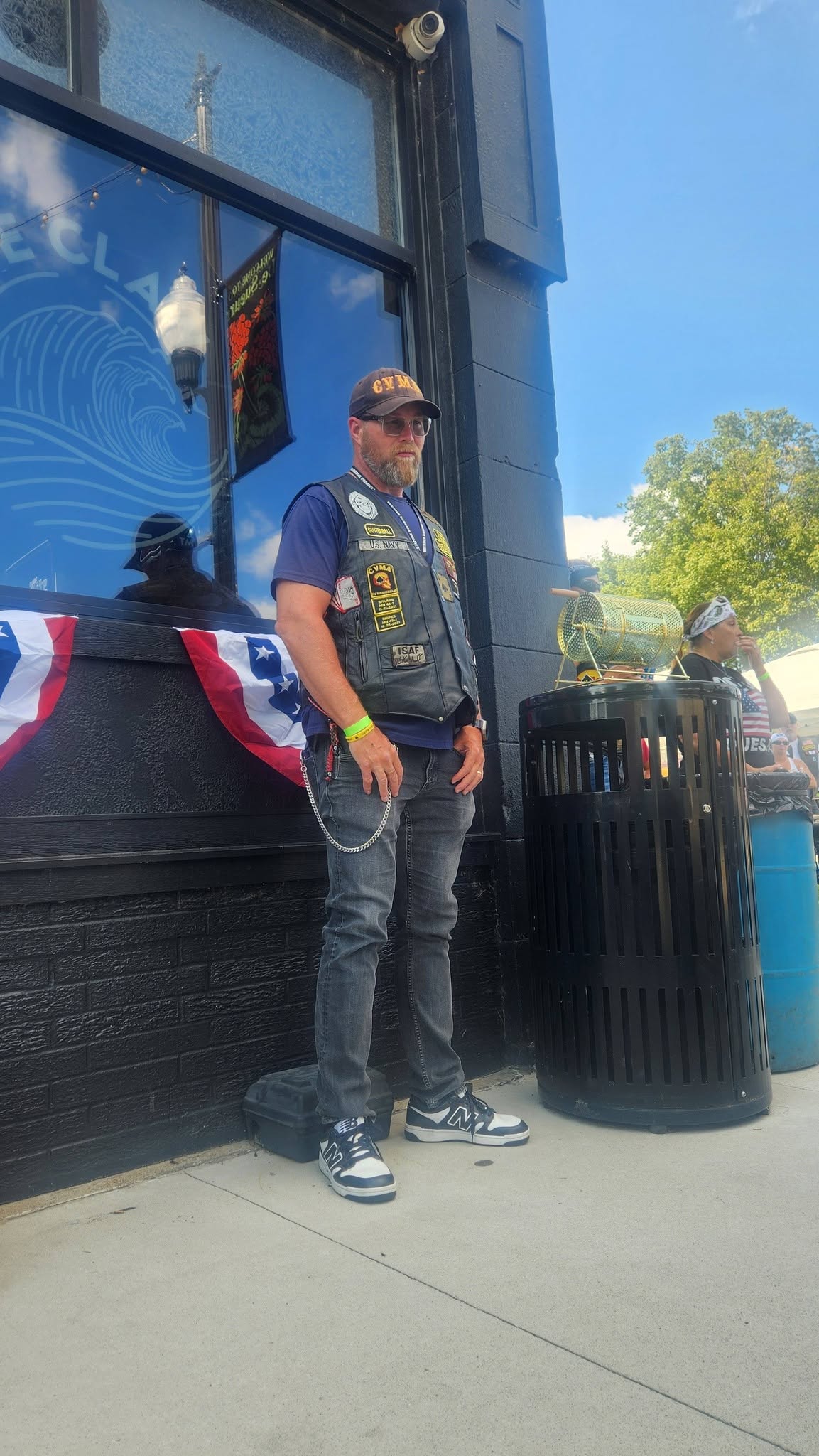 Veterans and riders at the 2026 Joint Forces Ride