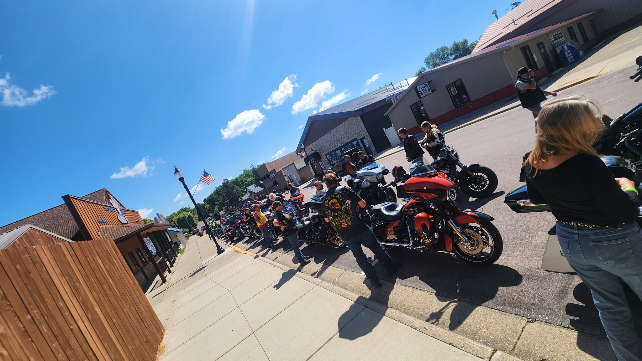 Veterans and riders at the 2026 Joint Forces Ride