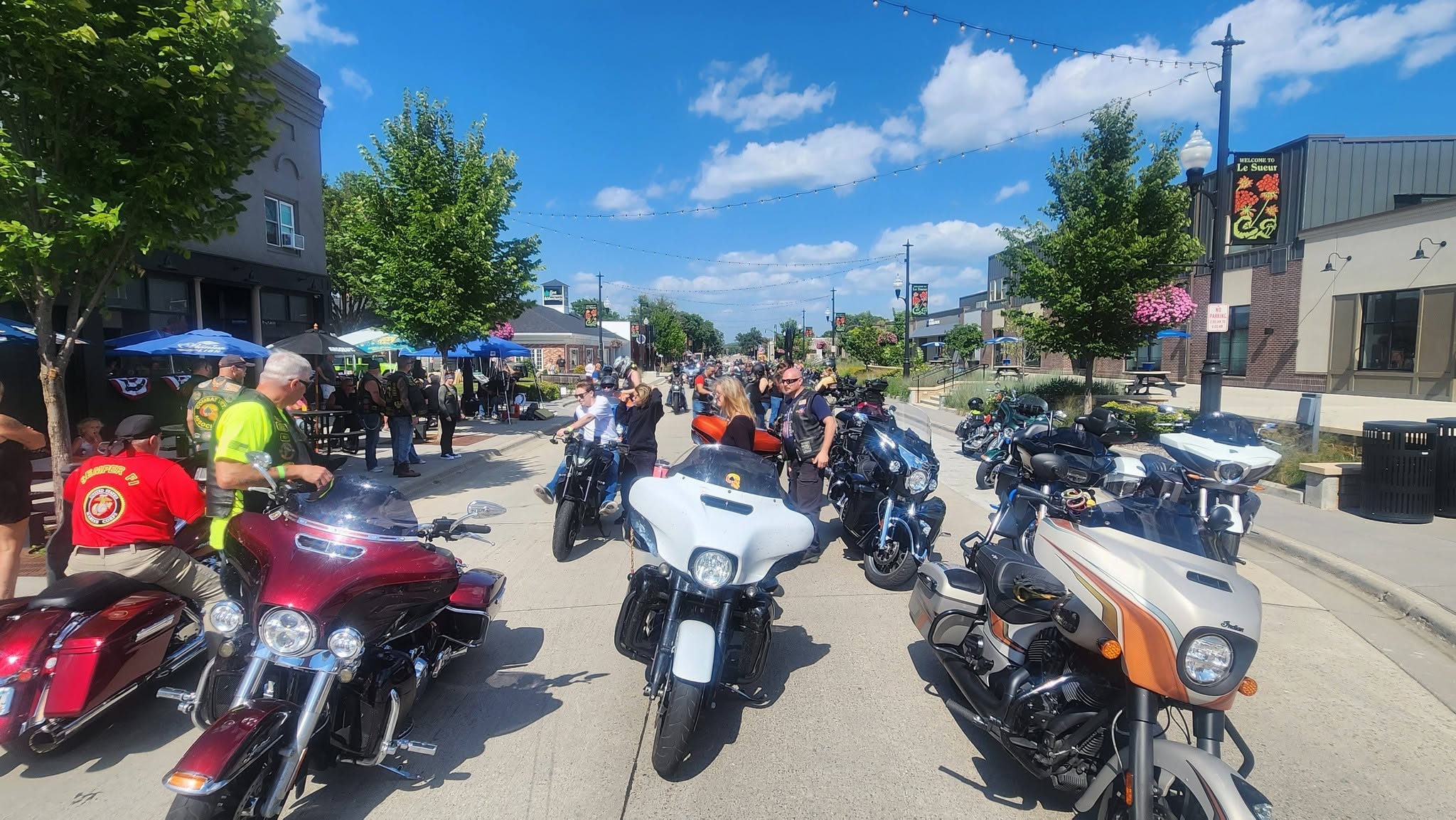 Veterans and riders at the 2026 Joint Forces Ride