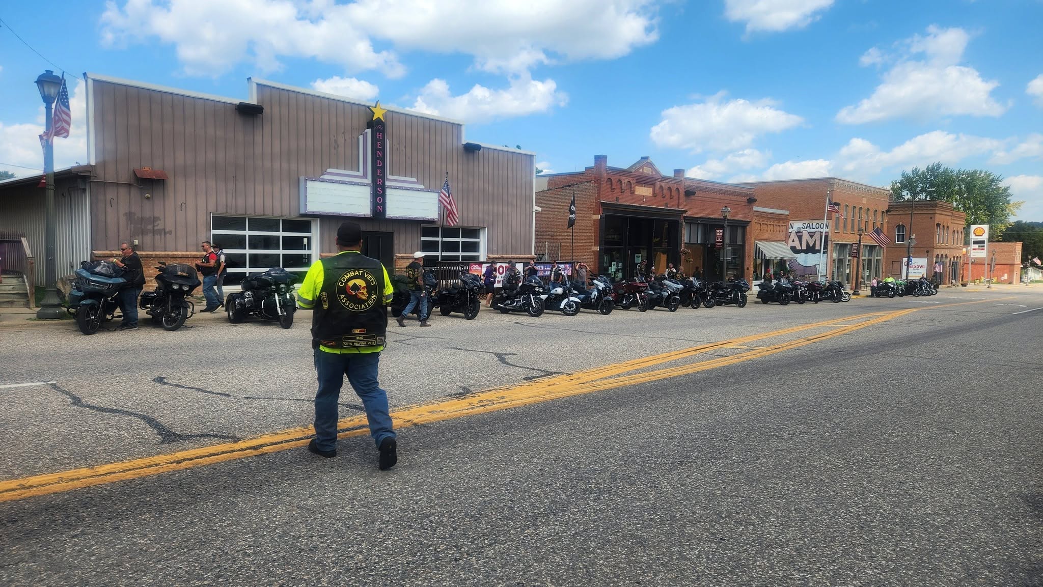 Veterans and riders at the 2026 Joint Forces Ride