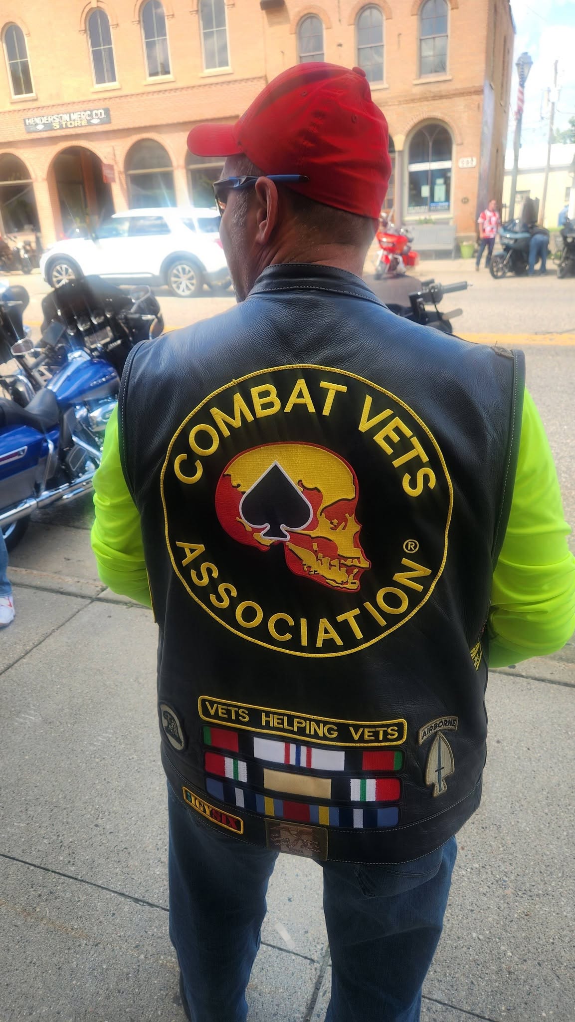 Veterans and riders at the 2026 Joint Forces Ride