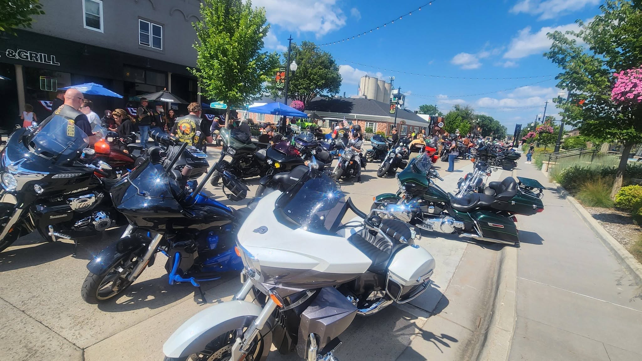 Veterans and riders at the 2026 Joint Forces Ride