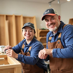 A team of workers offering top notch furniture assembly