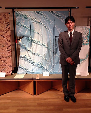 日本染織作家協会関西支部展にて