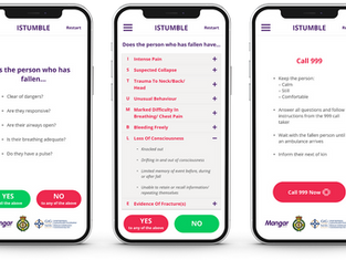 Image of iStumble app for Google and iPhone