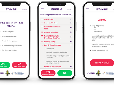 Image of iStumble app for Google and iPhone