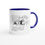 Thumbnail: Mousetaineer White 11oz Ceramic Mug with Color Inside