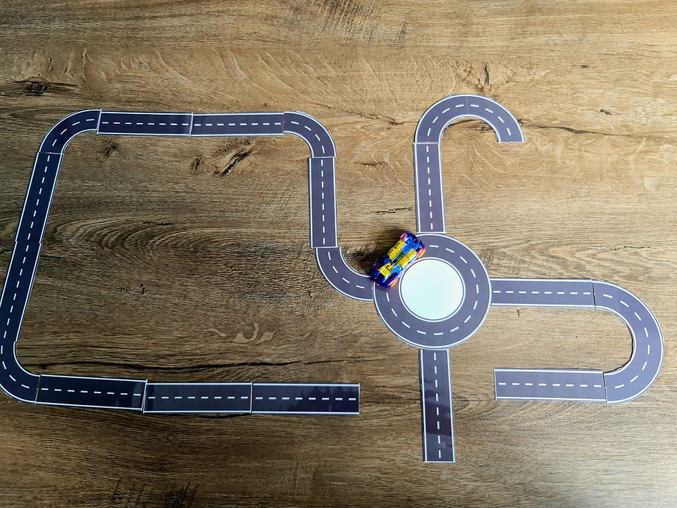 Thumbnail: Road Puzzle Board Game, Make Your Own Road