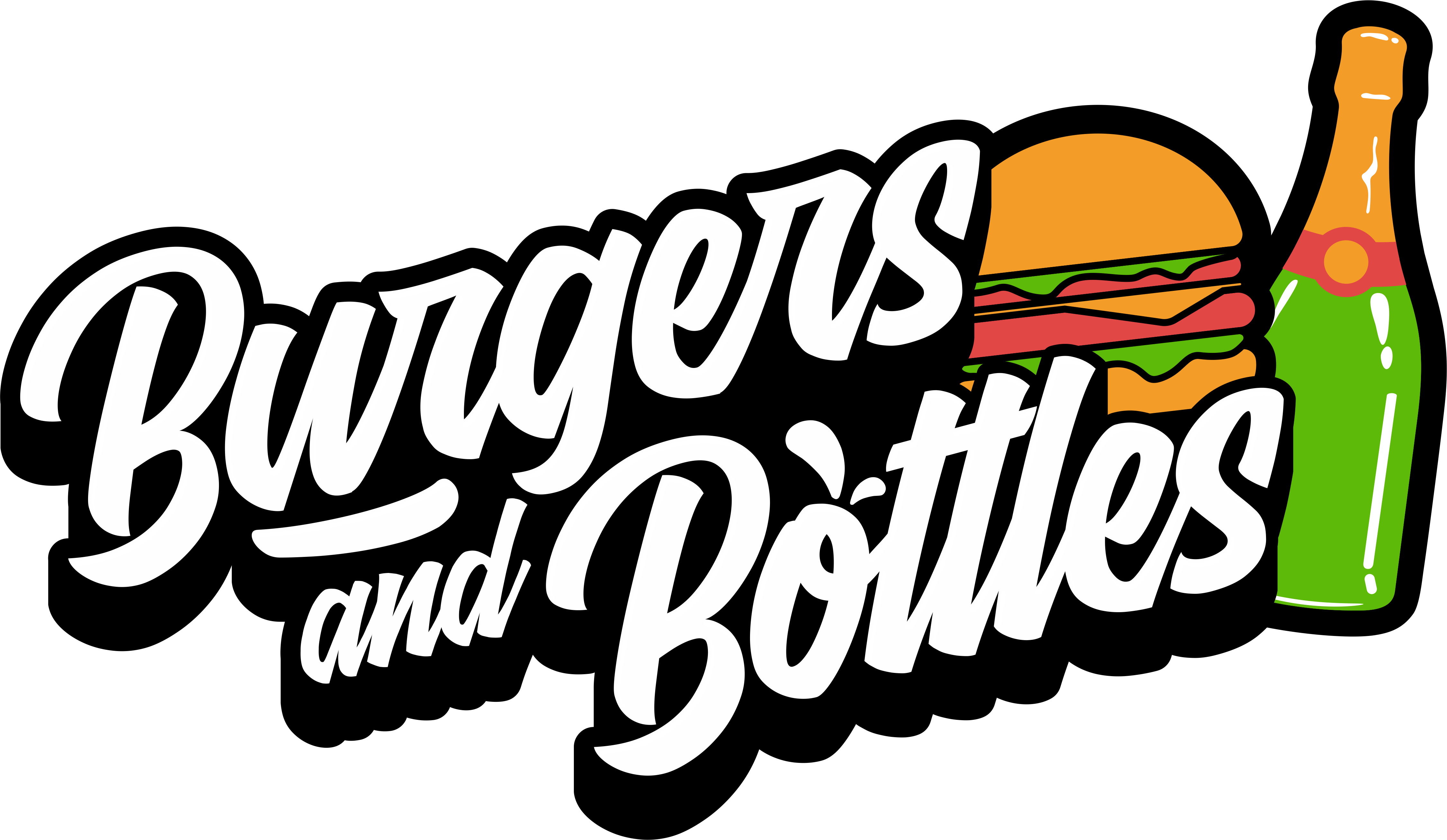 Burgers & Bottles Logo