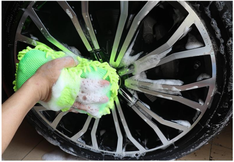 Thumbnail: Microfiber Car Washer Sponge Cleaning Car Care Detailing Brushes Washing Towel A