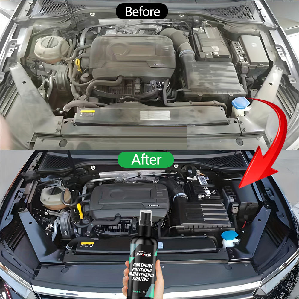 Car Engine Bay Cleaner Restorer Powerful Decontamination Cleaning Product For En
