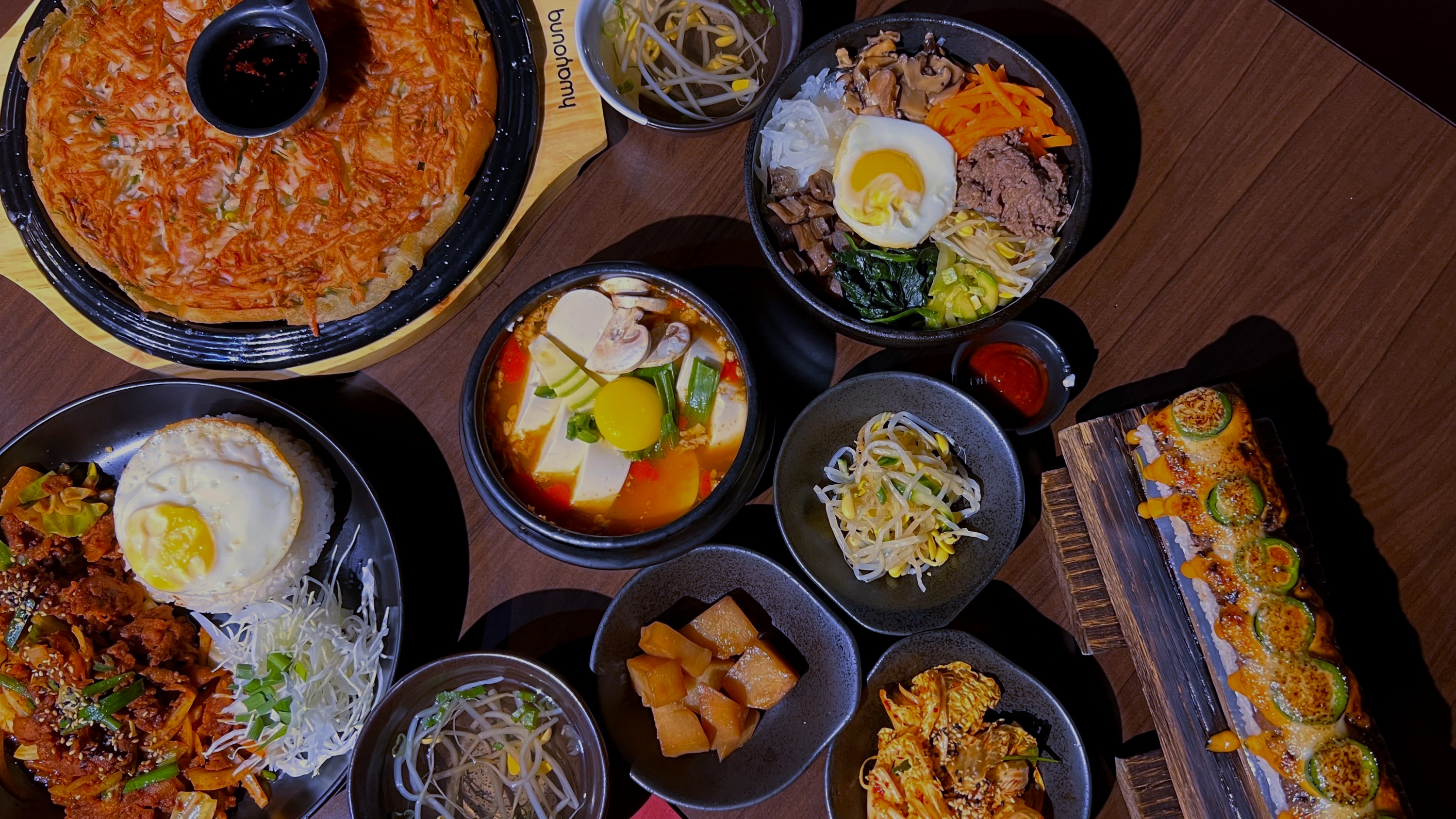 Arranged Food and Objects