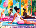 Firefly_people of all colors, women and men doing yoga, white women closest 775424.jpg