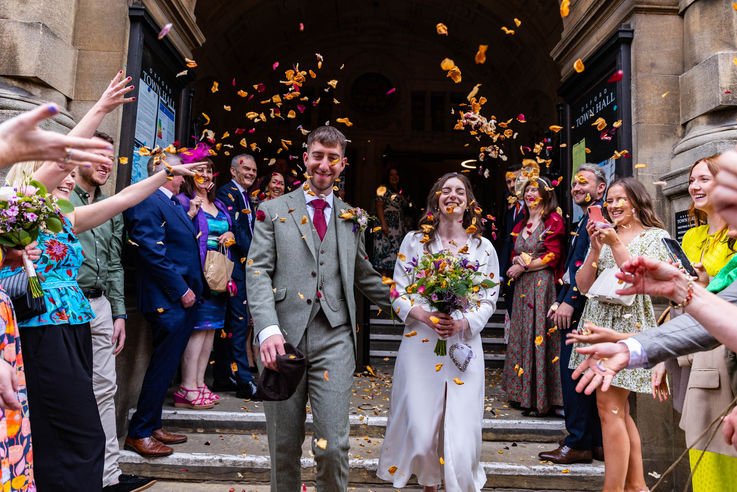Real Weddings, Bride and Groom, Historic Oxford, Oxford Town Hall, Oxford Wedding Photographer