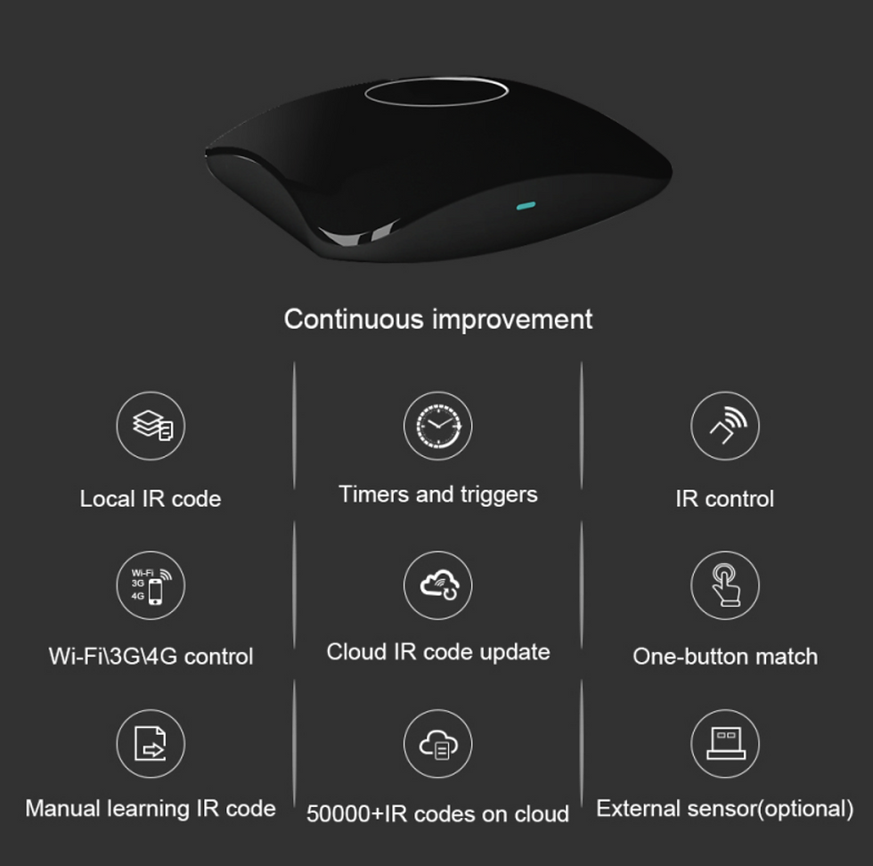 Thumbnail: Broadlink RM4 Pro Base Station