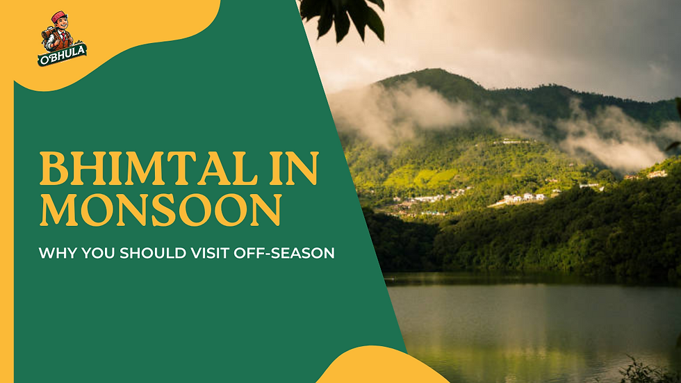 Bhimtal in Monsoon