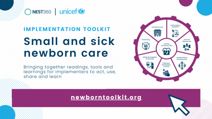 Access the Implementation toolkit for small and sick newborn care