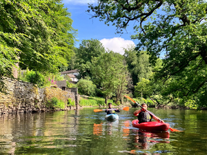 Kayaking Windermere
