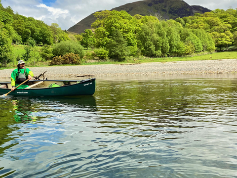 Canoeing Crummock Water