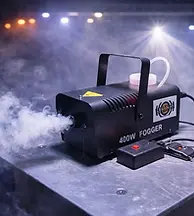 1200W RGB fog machine rental for Houston stage and party effects