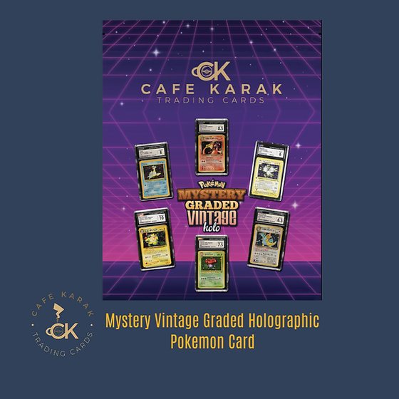 Mystery Graded Vintage Holographic | Cafe Karak TCG