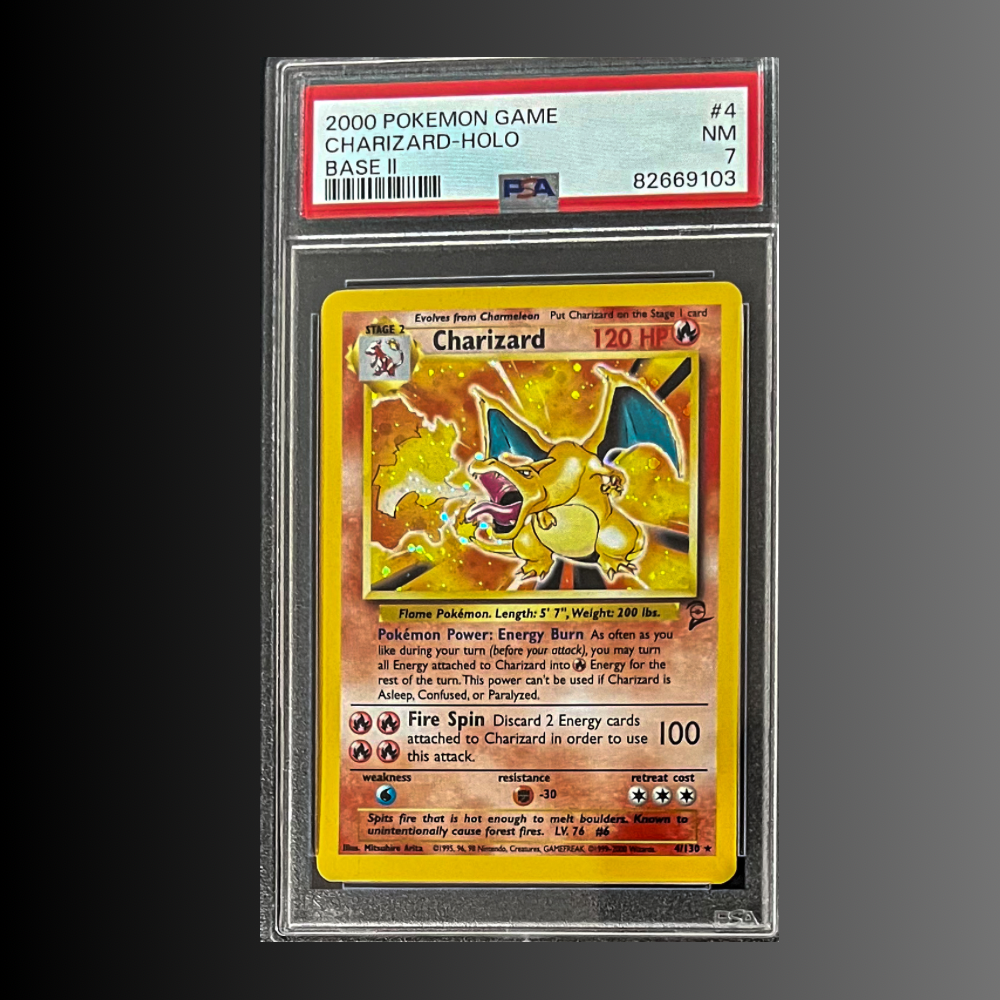Charizard - Base Set 2 - PSA 7