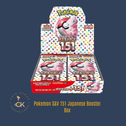 Pokémon S&V 151 Booster Box (Japanese) | Cafe Karak TCG