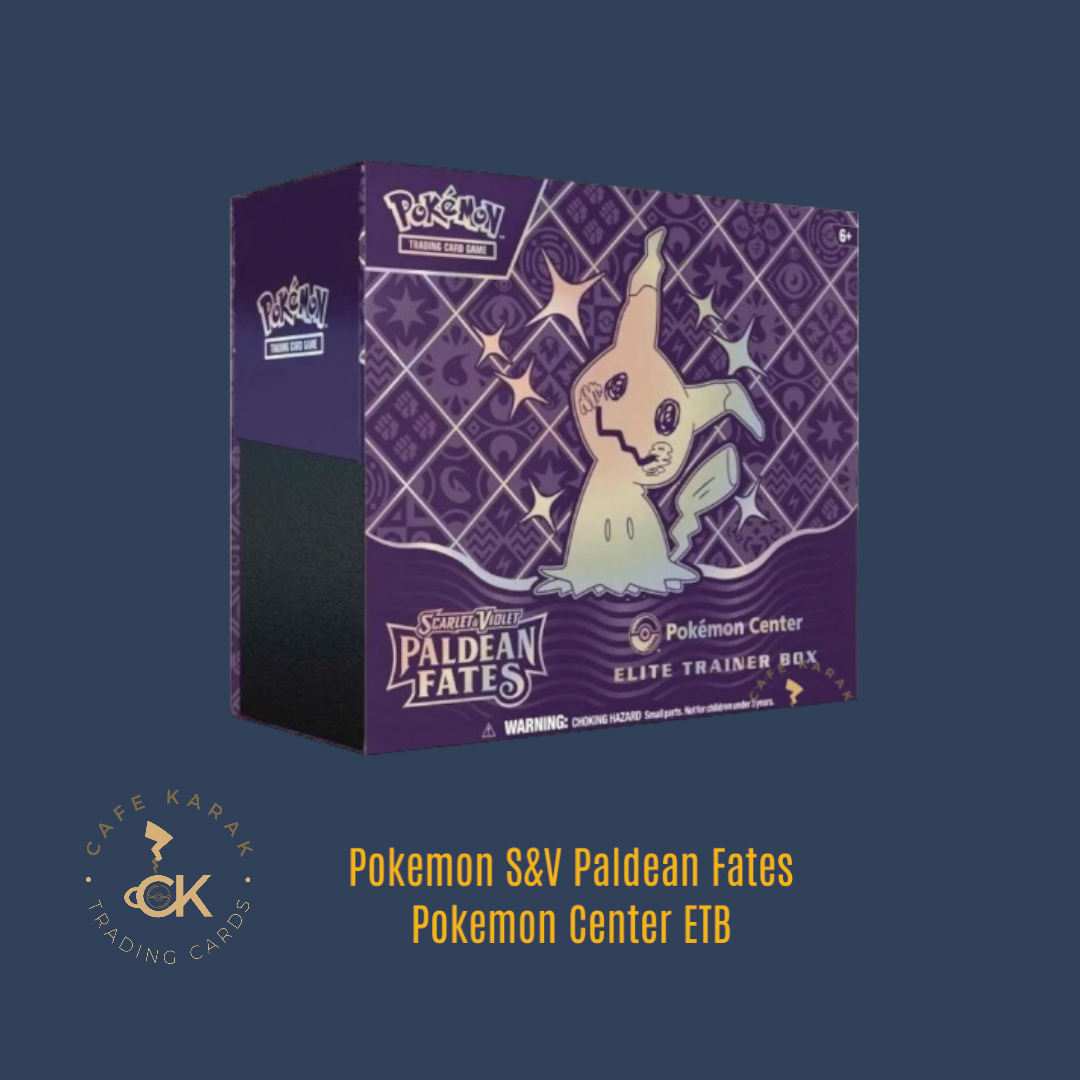 POKÉMON CENTER PALDEAN FATES ETB