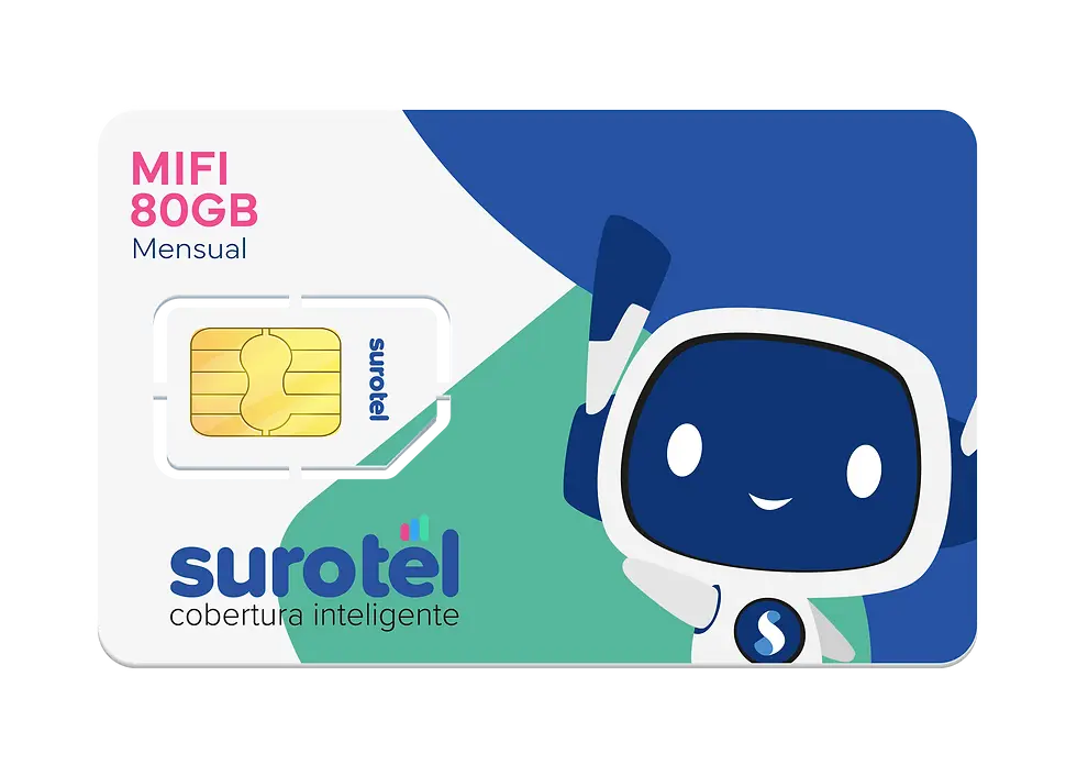 SIM + Plan MIFI 80GB 30D