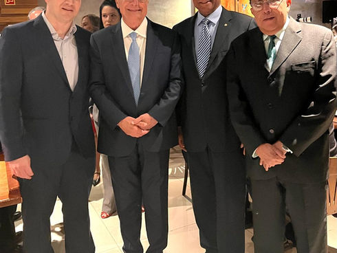 Sindmed ABC presente na posse da  Fenam 