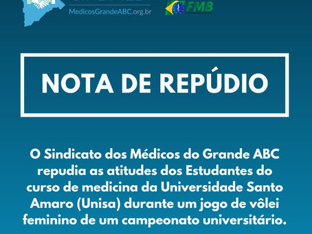 Nota de Repúdio - Estudantes Unisa