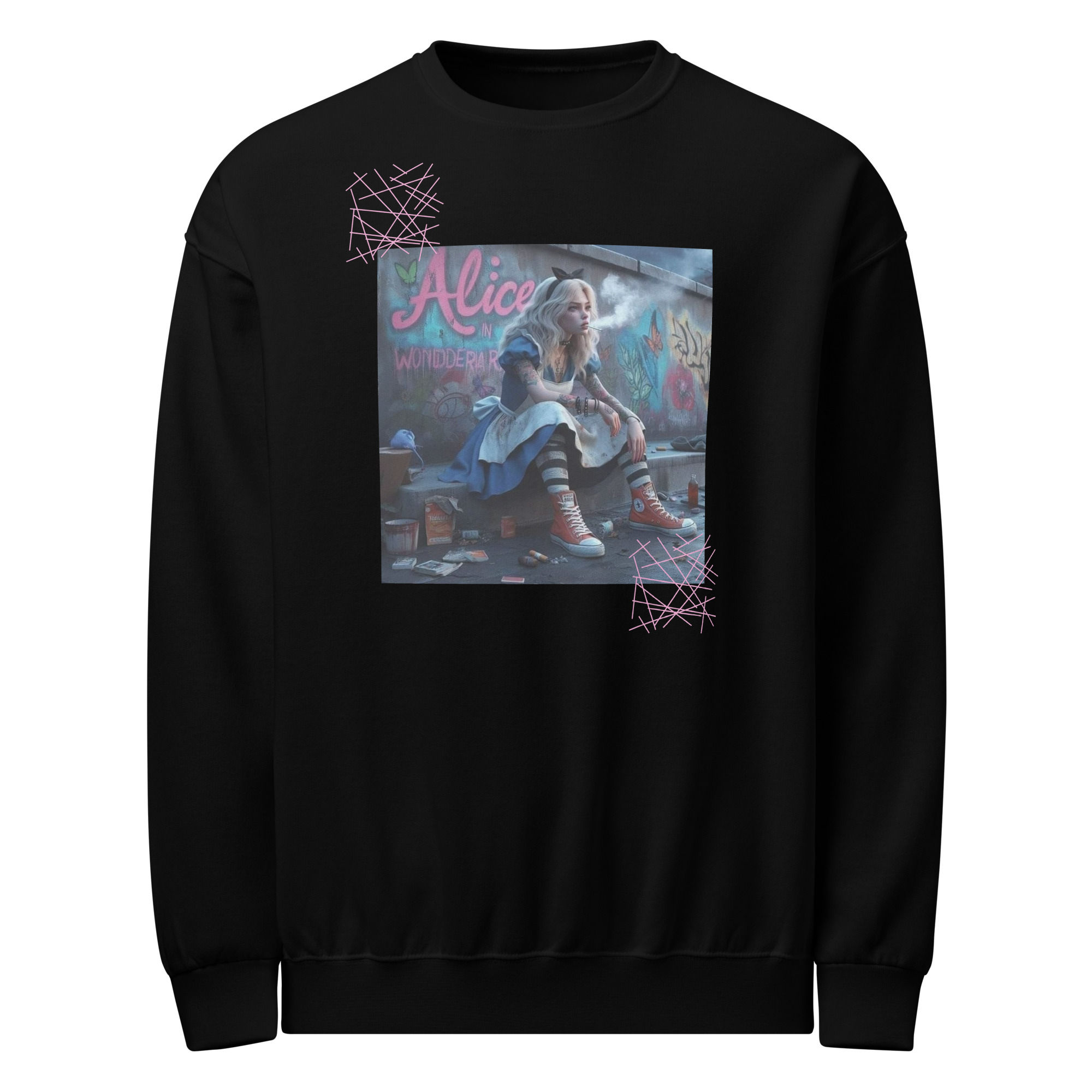 Crew neck sweatshirt