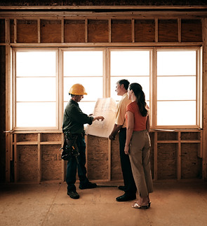 Couple and Builder