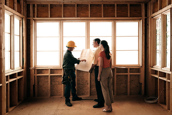 Couple and Builder