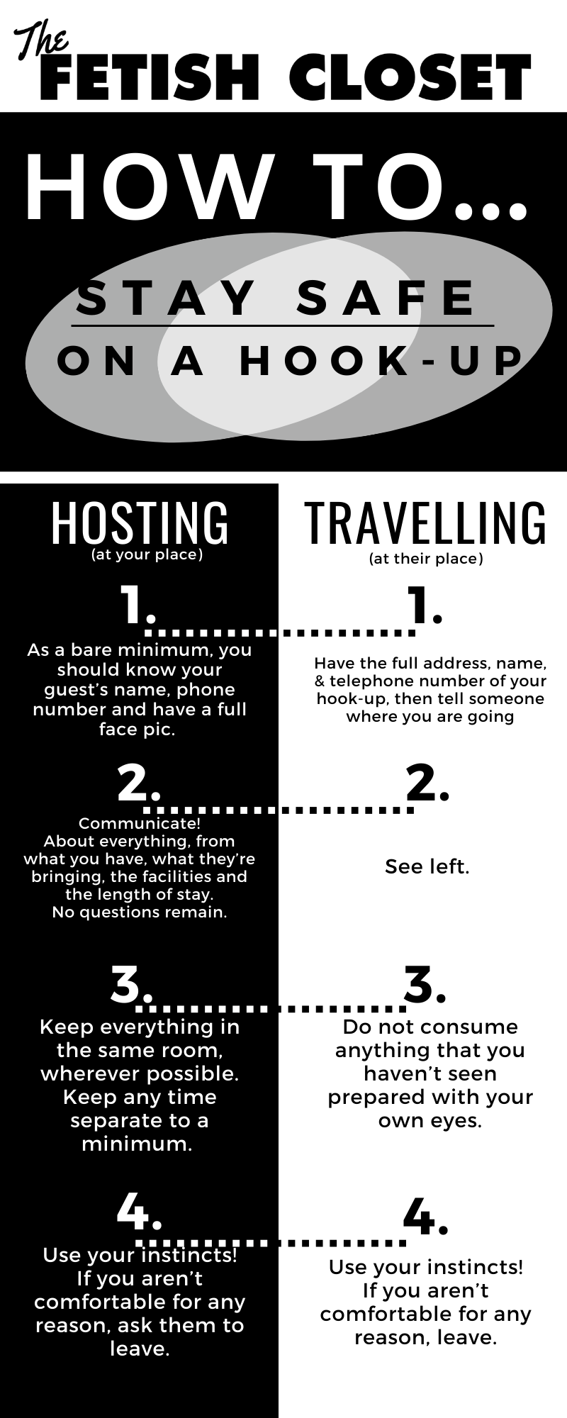 how to... stay safe during hook-ups