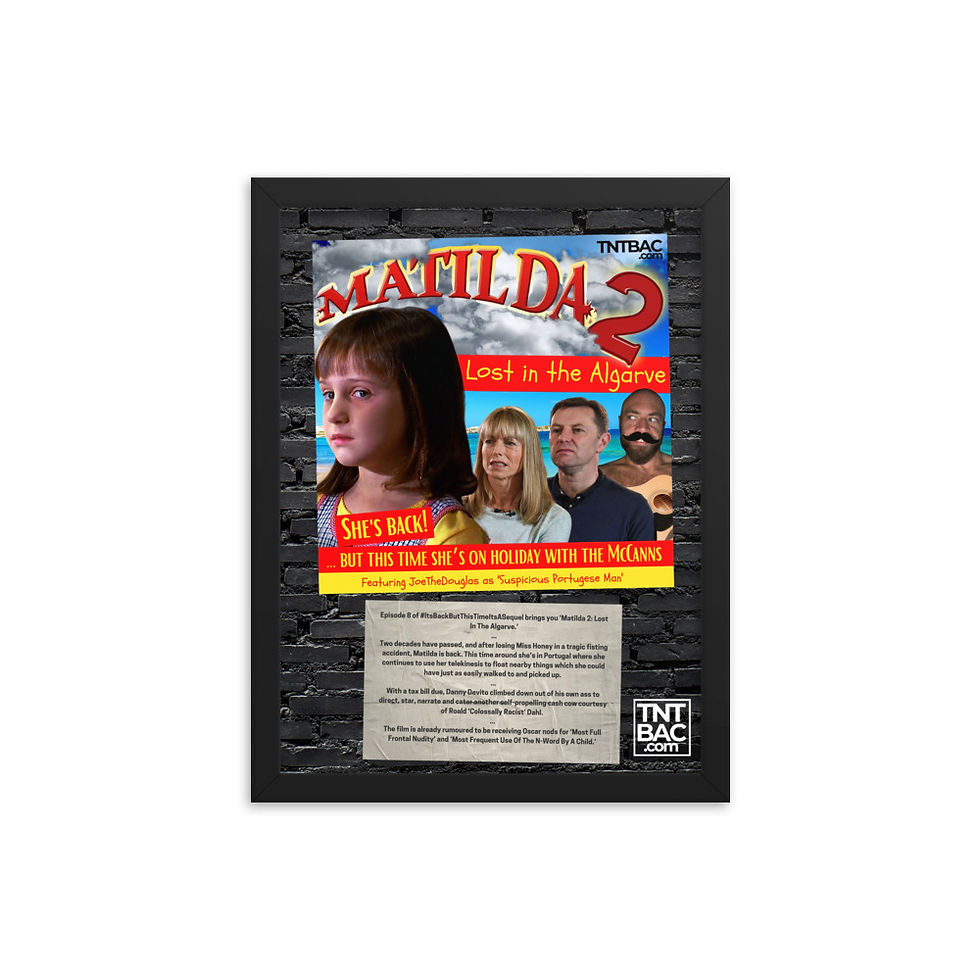 Matilda 2 - Sequels Framed Poster - Artwork